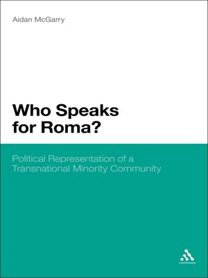 cover image of Who Speaks for Roma?